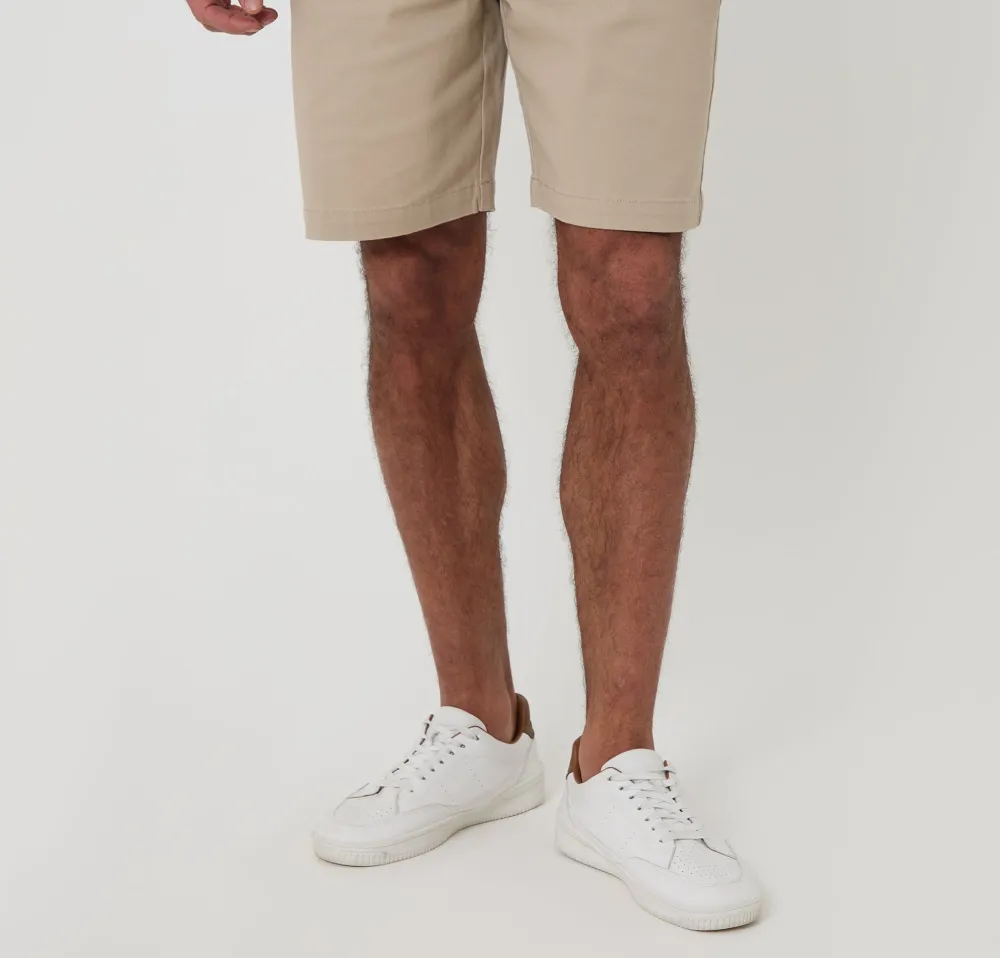 Men's Stone Regular-Fit Stretch 3 Pocket Chino Shorts