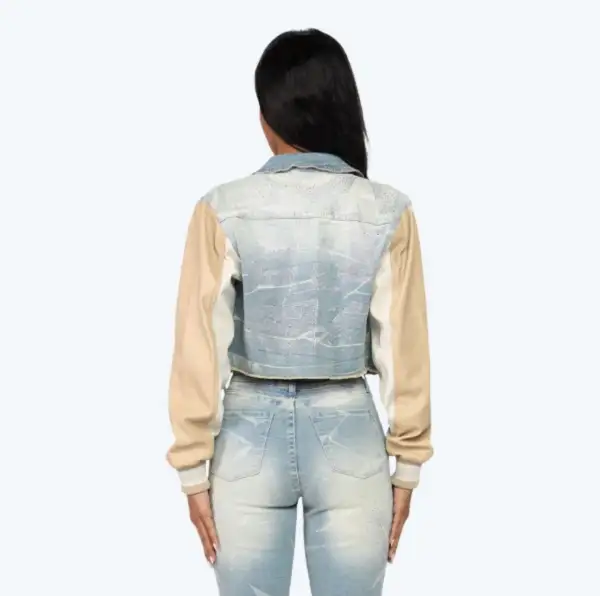 Everyday Rhinestone Embedded Women's Pants Set