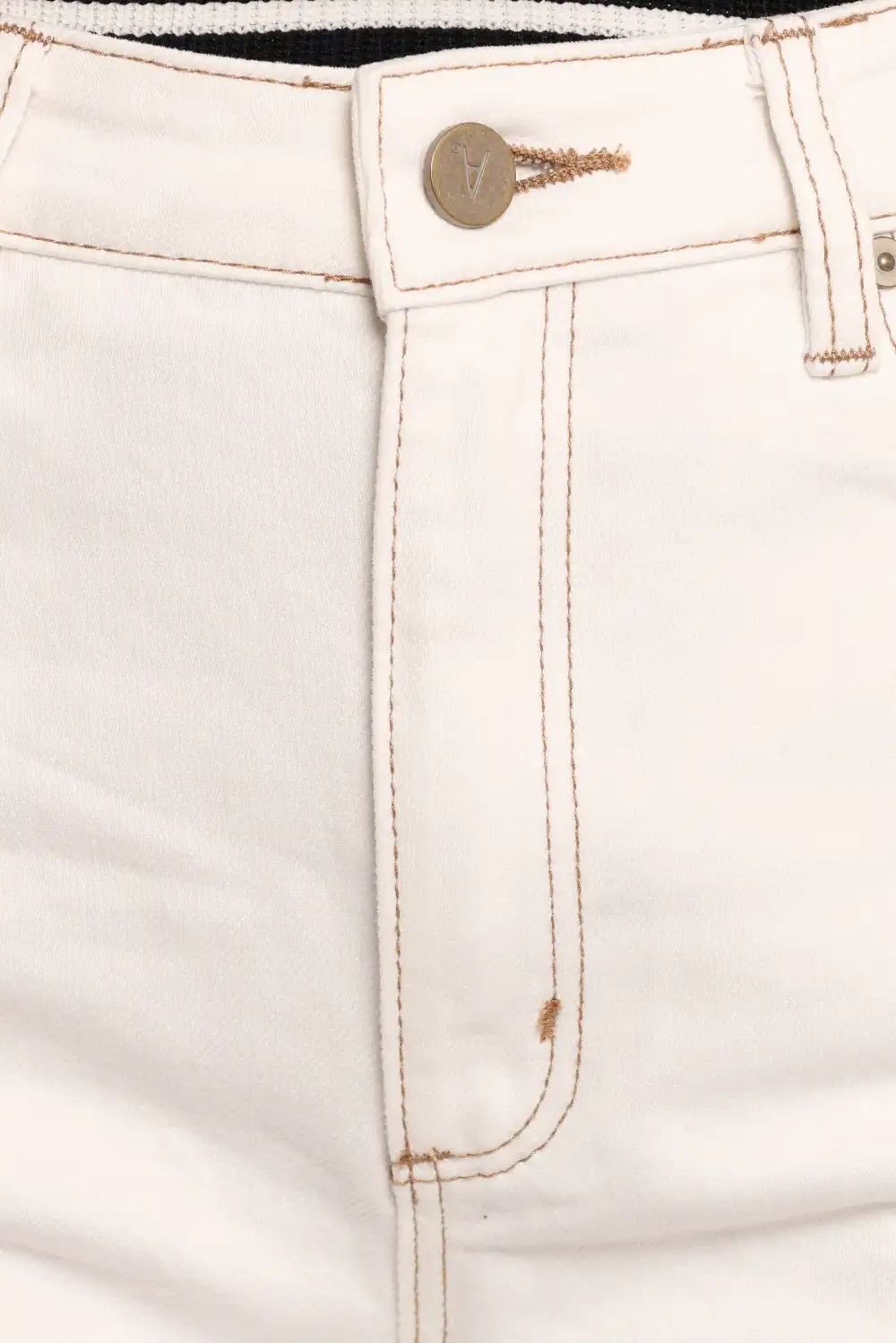 Classic Denim Cotton High Waist Casual Shorts