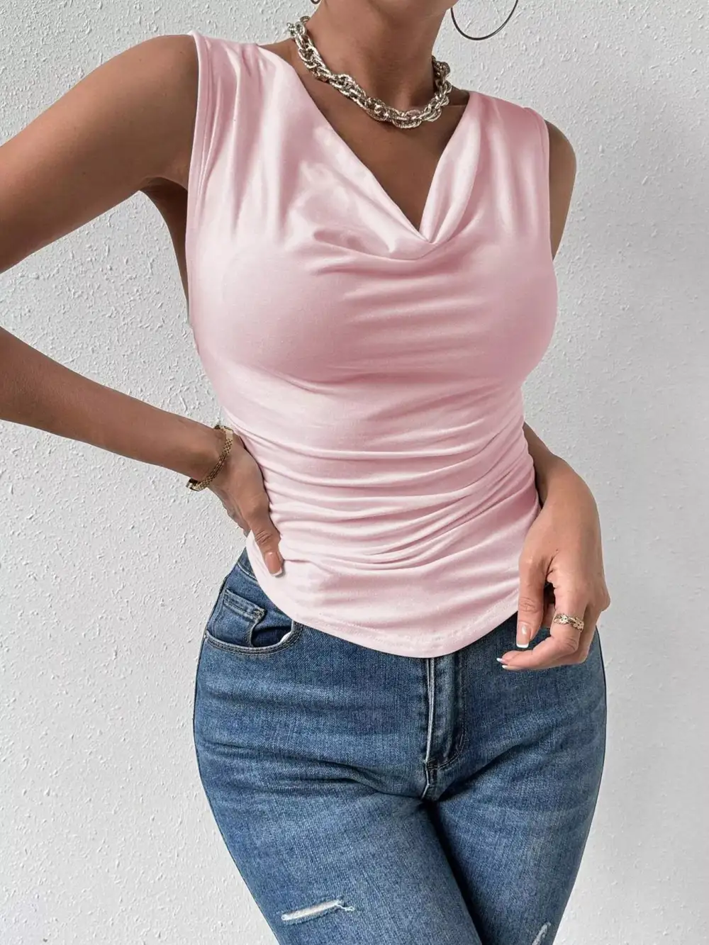 Cowl Neck Tank