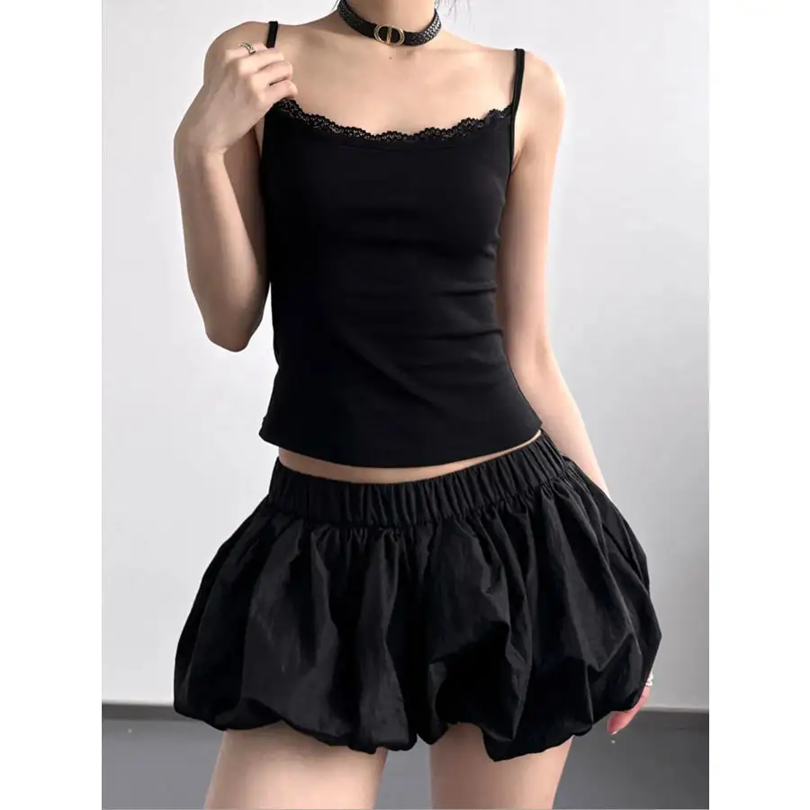 Lace Trim Camisole Top