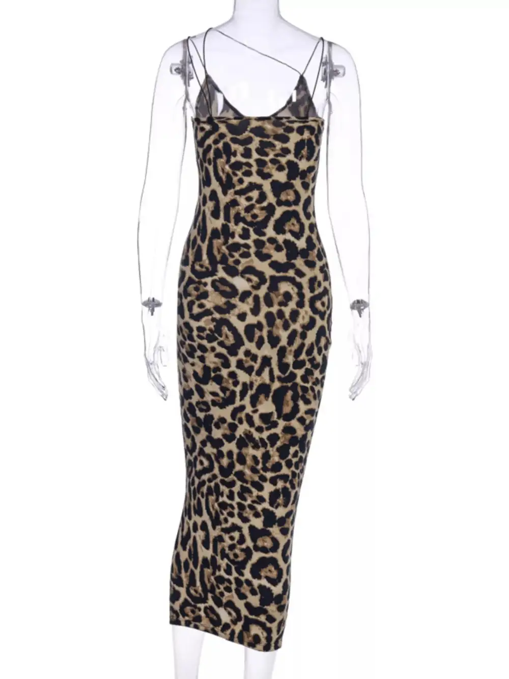 Soft Spaghetti Strap Midi Dress