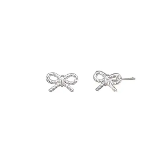 Emma Bow Stud Earrings