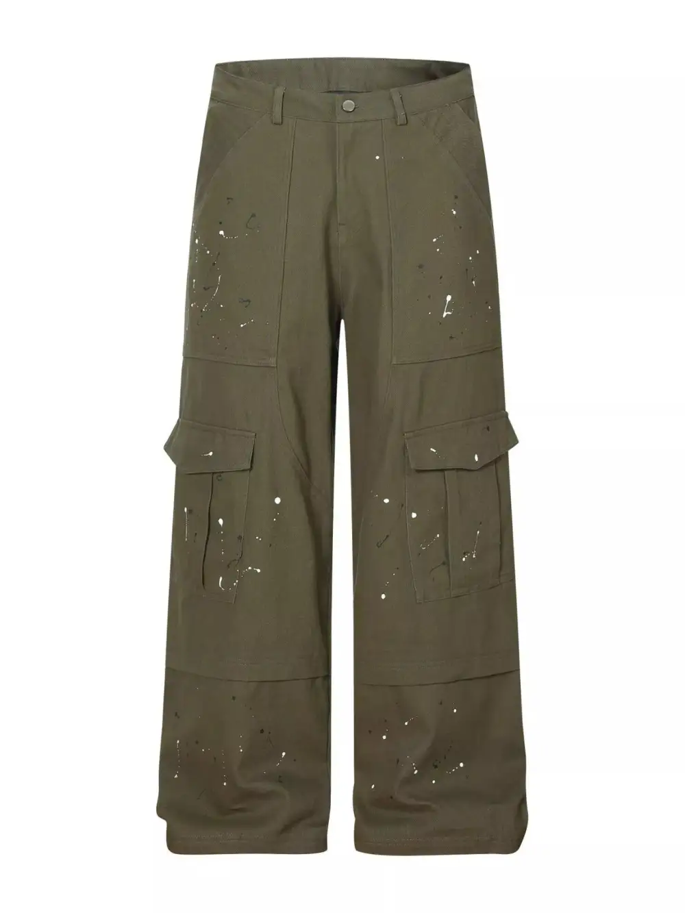 Men's Paint Splatter Cargo Pants