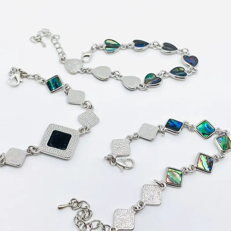 Abstract Link Bracelet