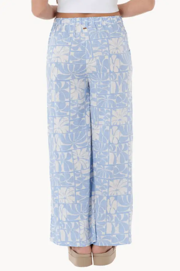 Cotton Blend Drawcord Pants