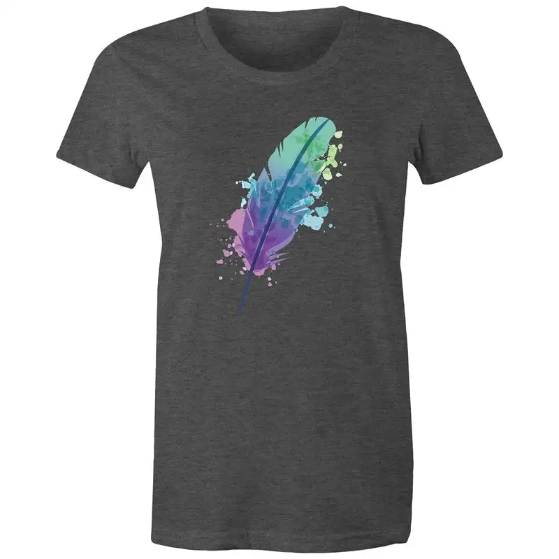 Feather Watercolour T-Shirt