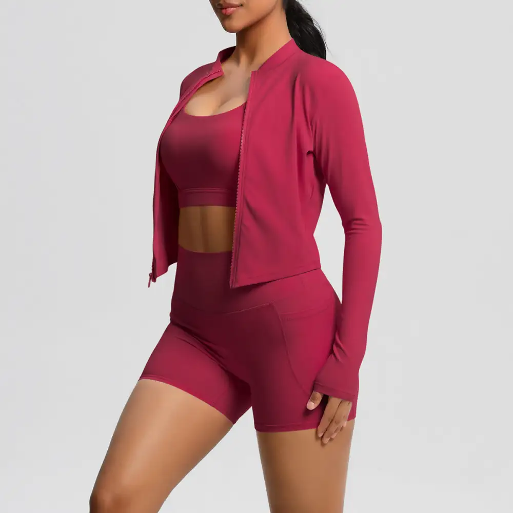 High-Waist Yoga Activewear Active Set