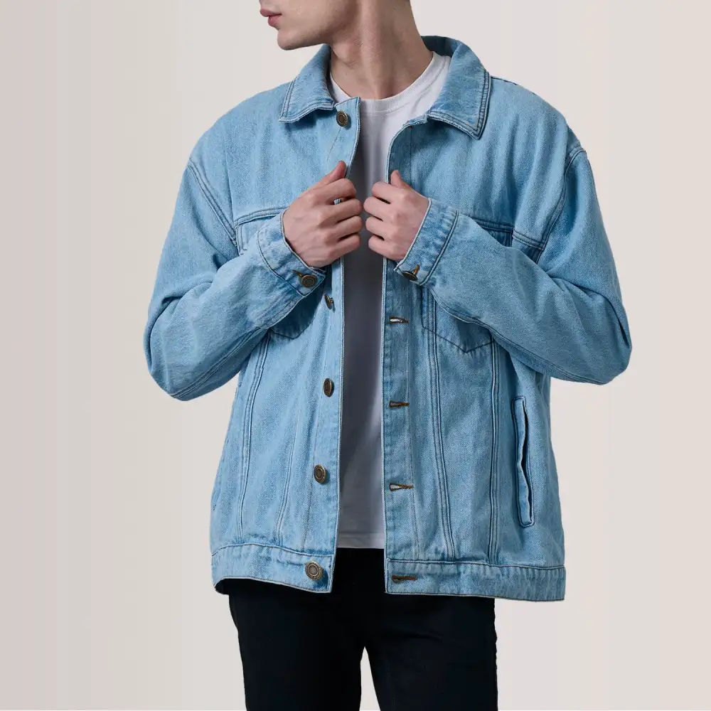 Relaxed Denim Trucker Jacket
