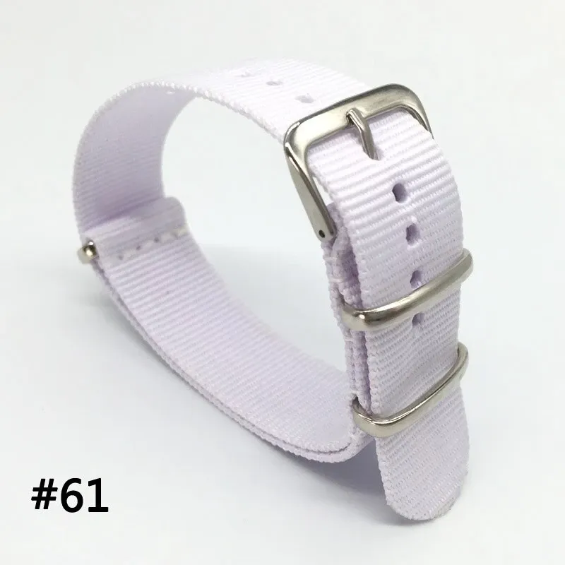 18.5mm Silicone Watch Strap Replacement Band – Adjustable Sport Wristband
