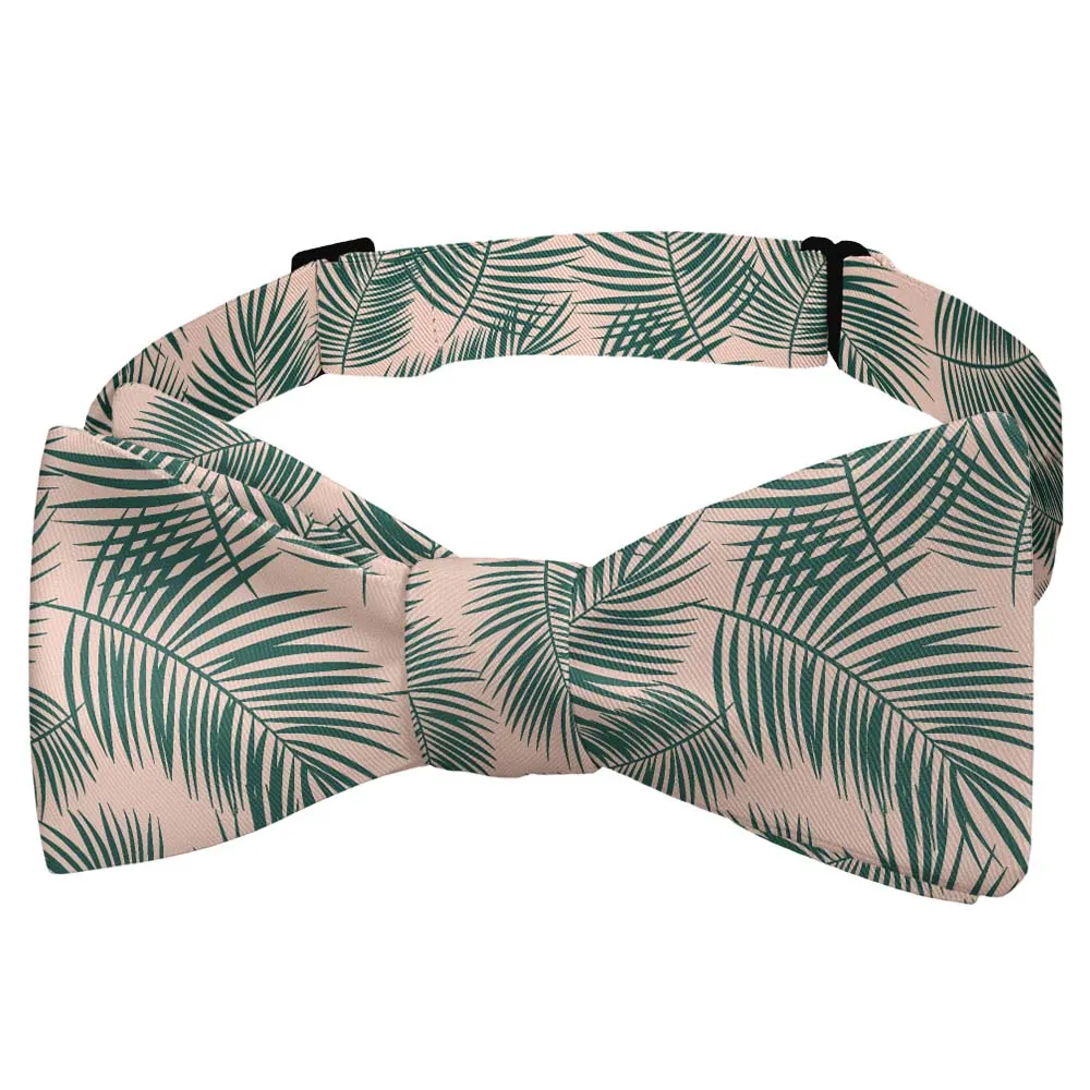Palm Leaves Pattern Bow Tie