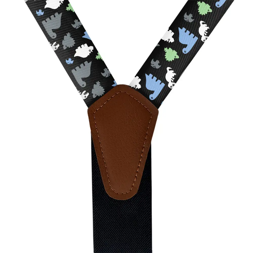 Dinosaur Theme Suspenders