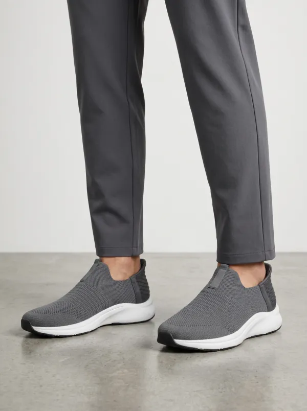 Unisex Knit Mesh Slip-On Walking Sneakers