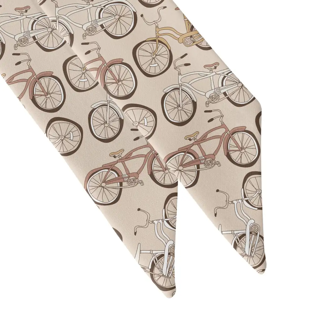 Bike Ride Design Hair Scarf