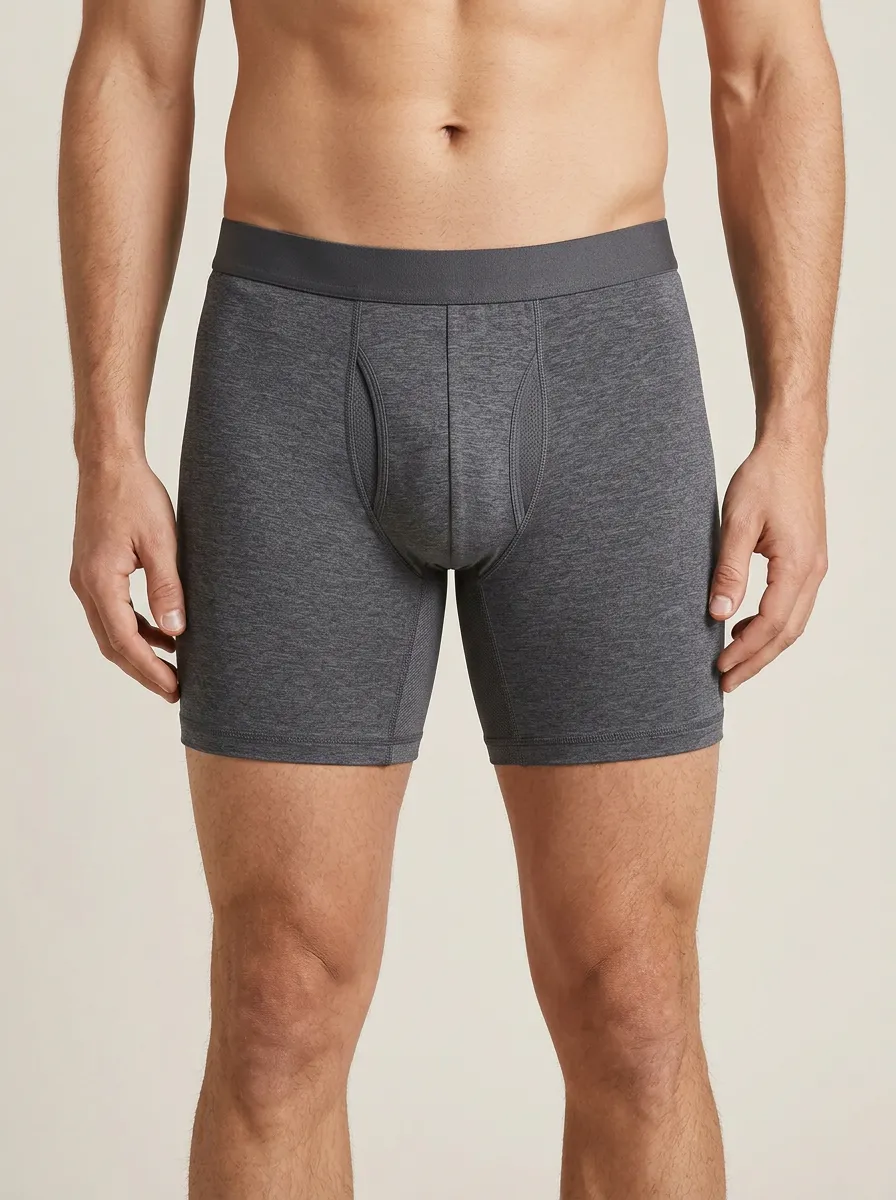 Men's Heather Performance 3-Pack Boxer Briefs