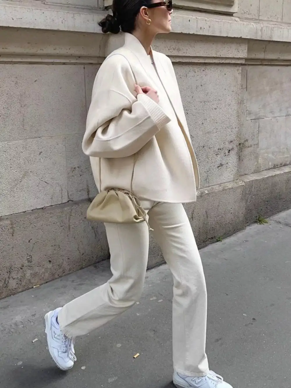 Open Front Dropped Shoulder Outerwear