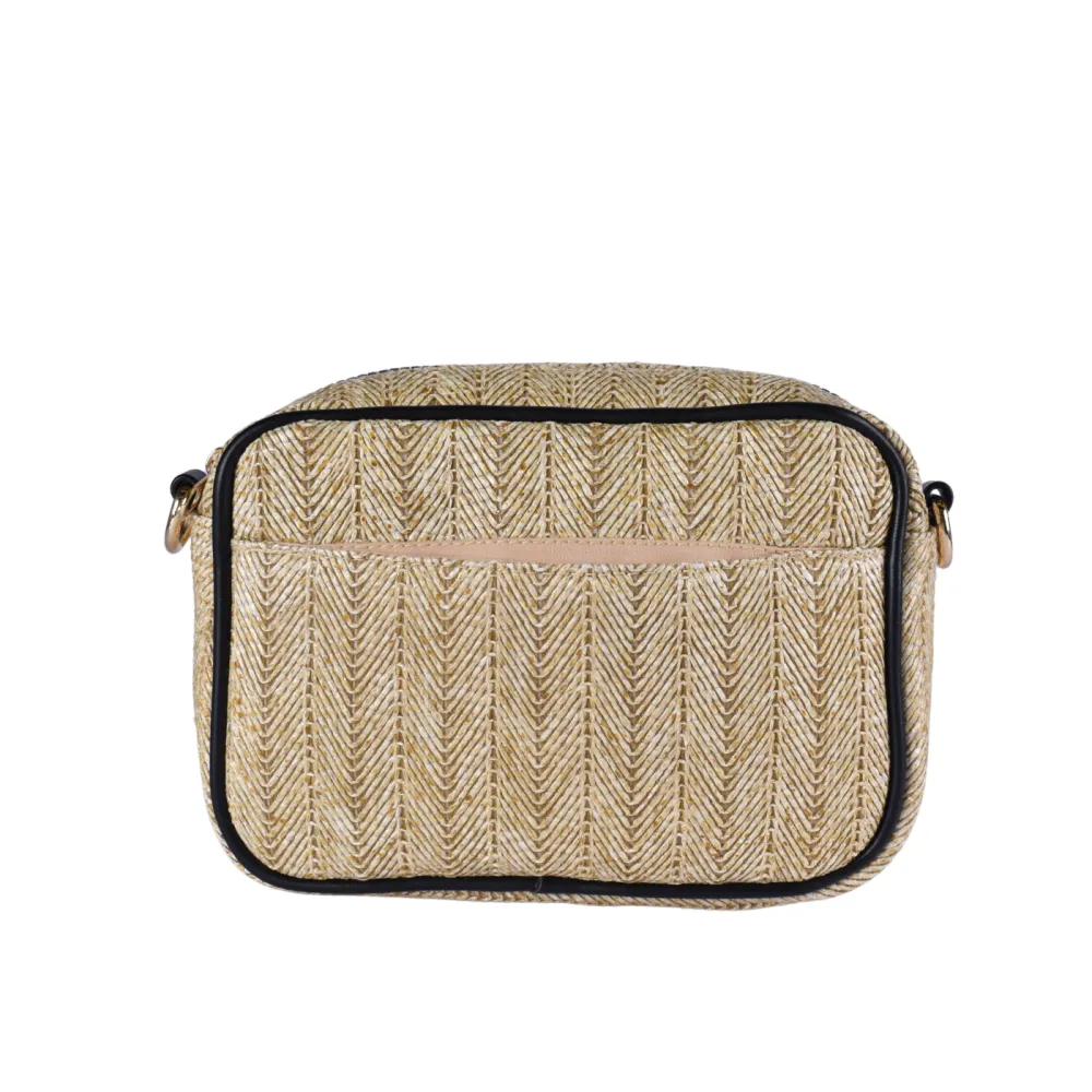 Minimal Leather Crossbody Bag