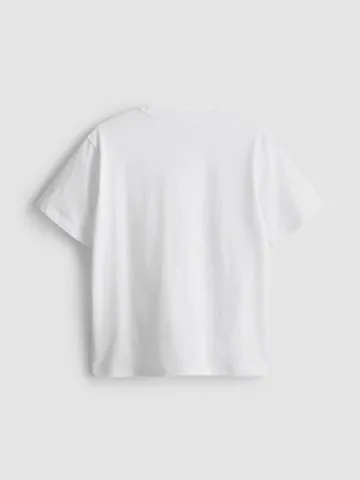 7-15yrs | Cotton Blend Textured T-Shirt