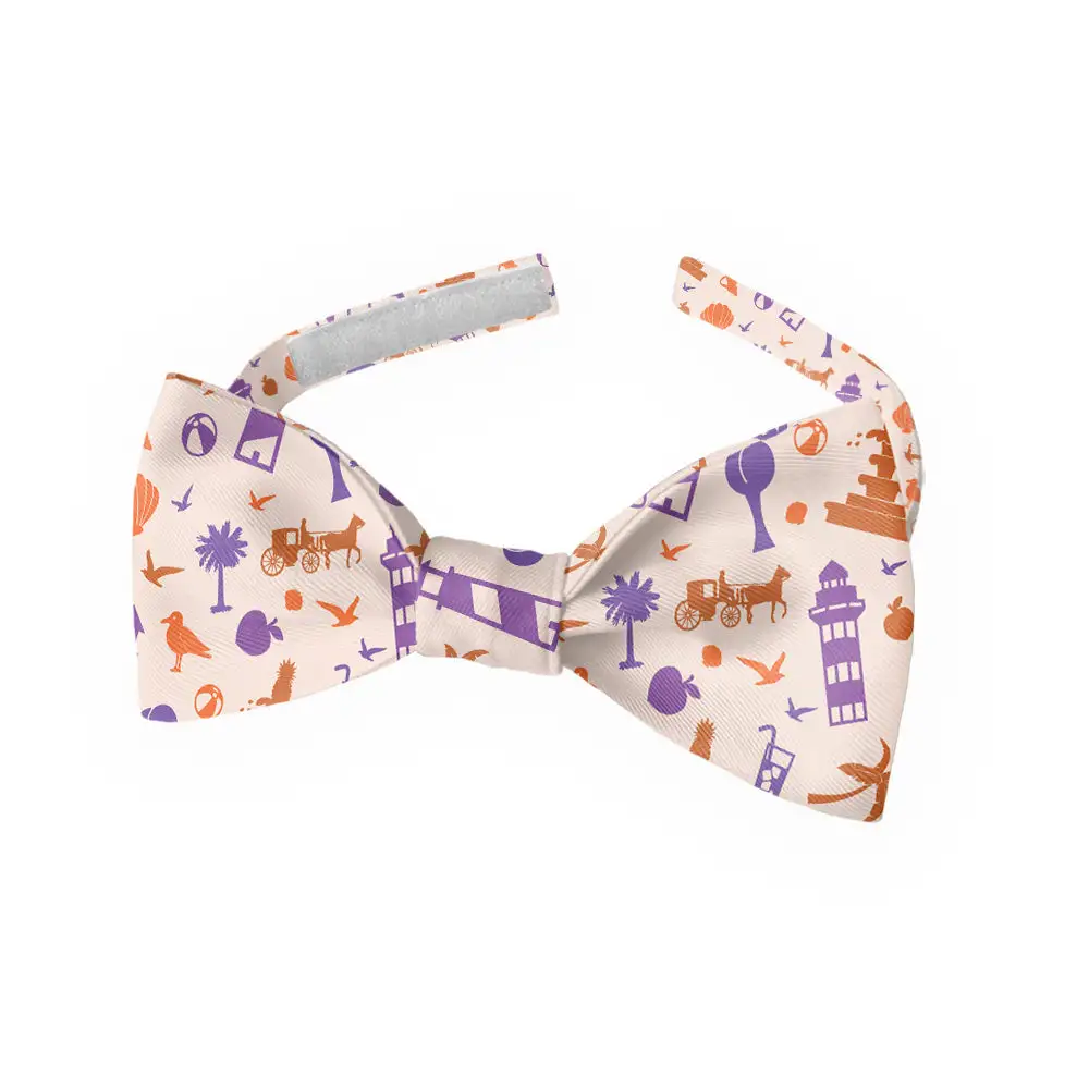 Pineapple Heritage Motif Bow Tie