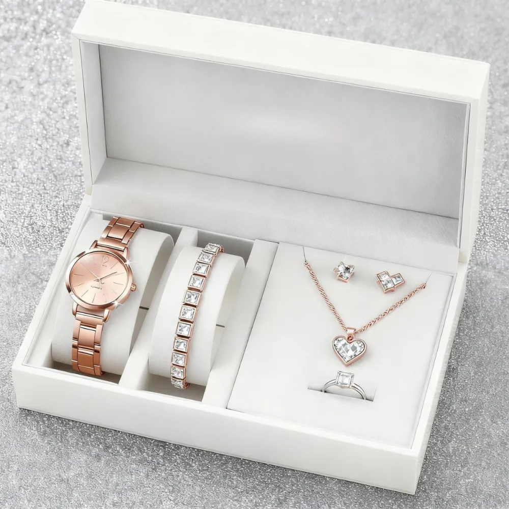 Hammered Jewelry Set