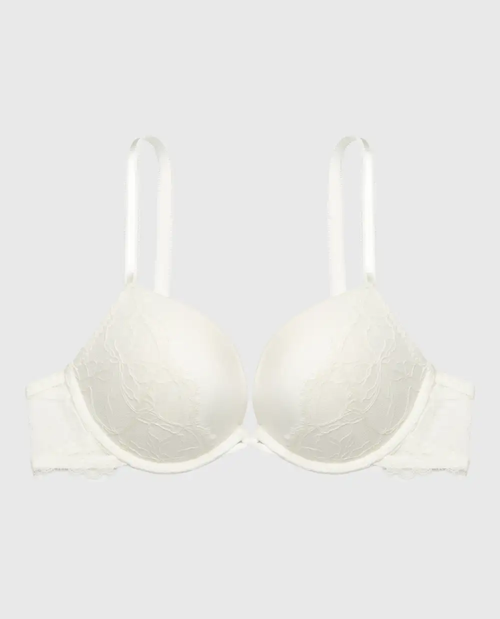 Delicate Up Cup Plunge Bra With Afterglow Lace