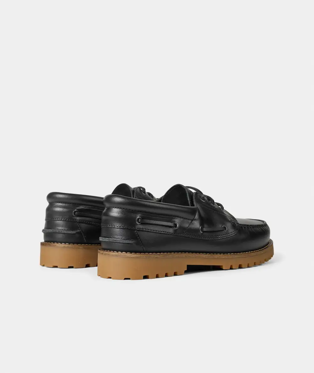 Modern Leather Boat Shoes