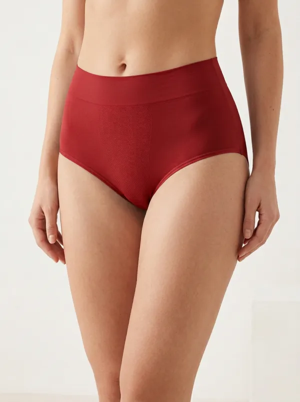 Women's Sleek-Essential High-Waisted Seamless Panties