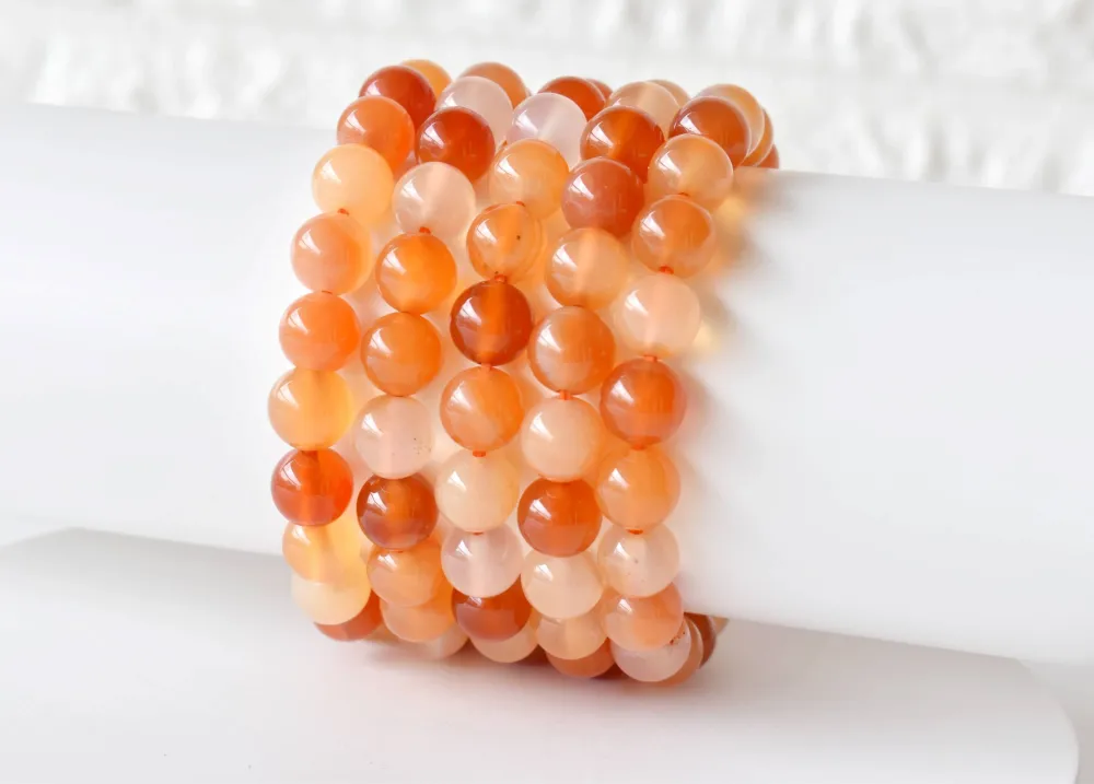 Refined Charm Bracelet Orange