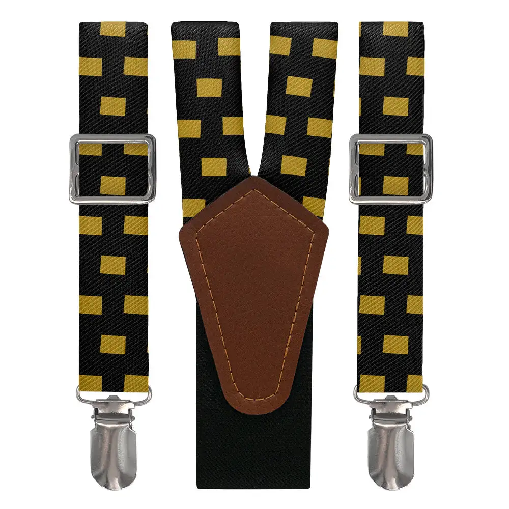 Patterned Pattern Motif Suspenders
