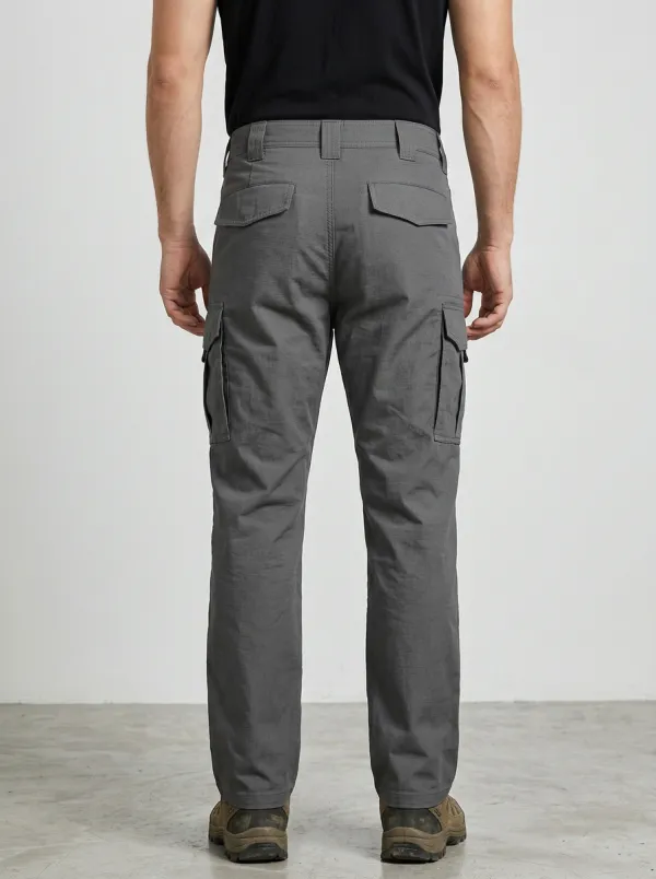 Technical-Look Multi-Pocket Cargo Pants