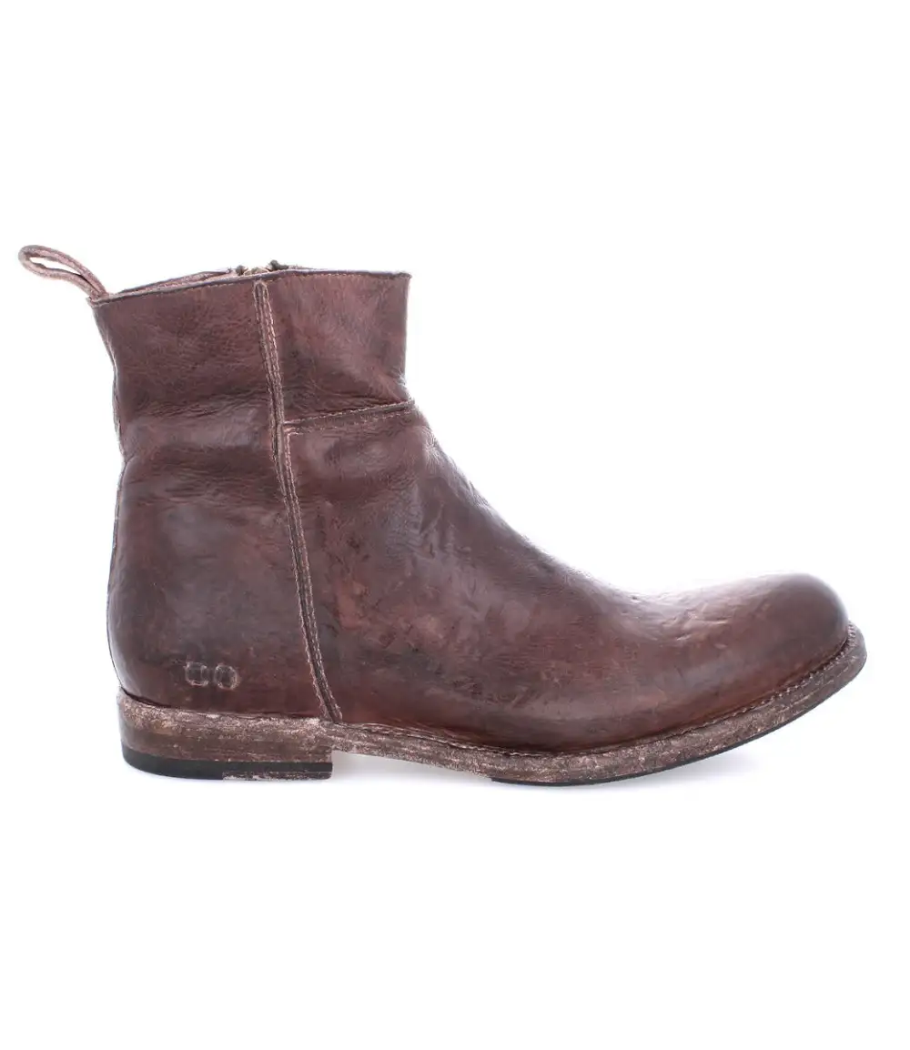 Low-Top Leather Heritage Ankle Boots