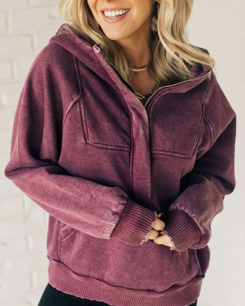 Fleece Hooded Hoodie