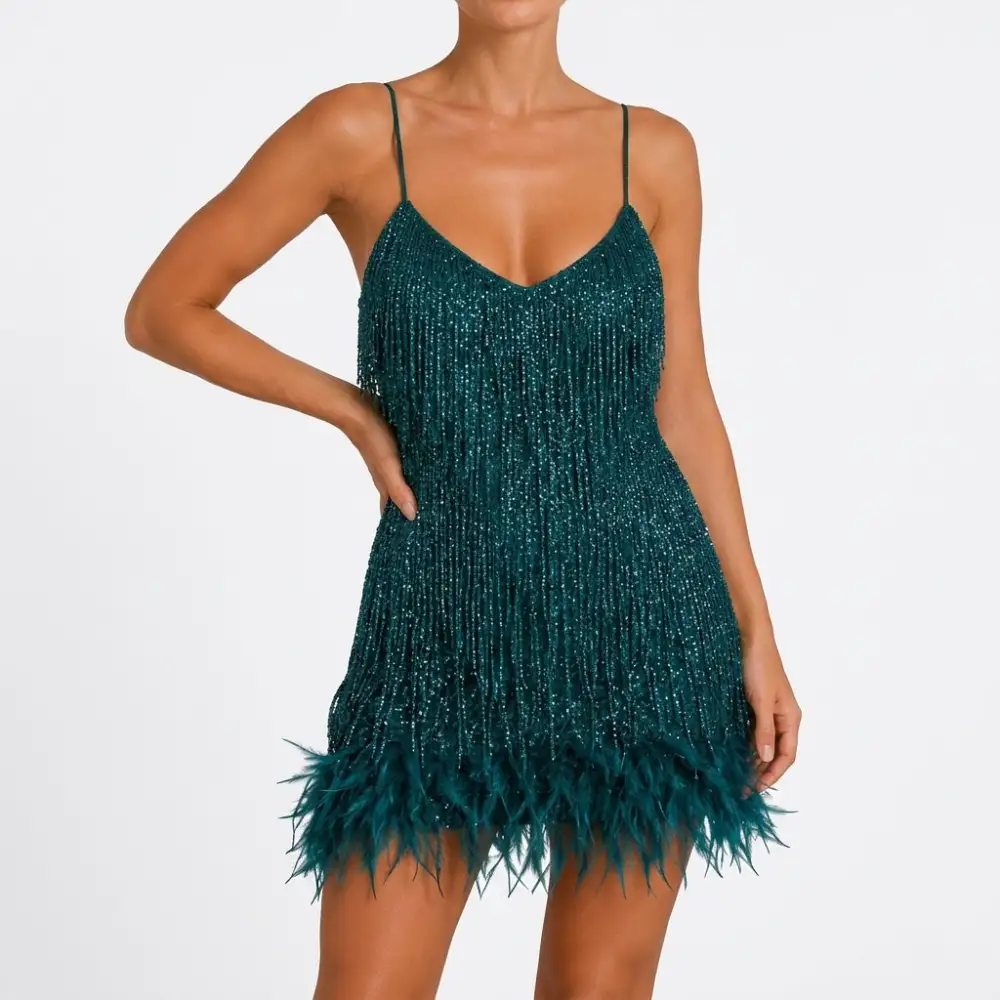 Sequin Elegant Mini Dress