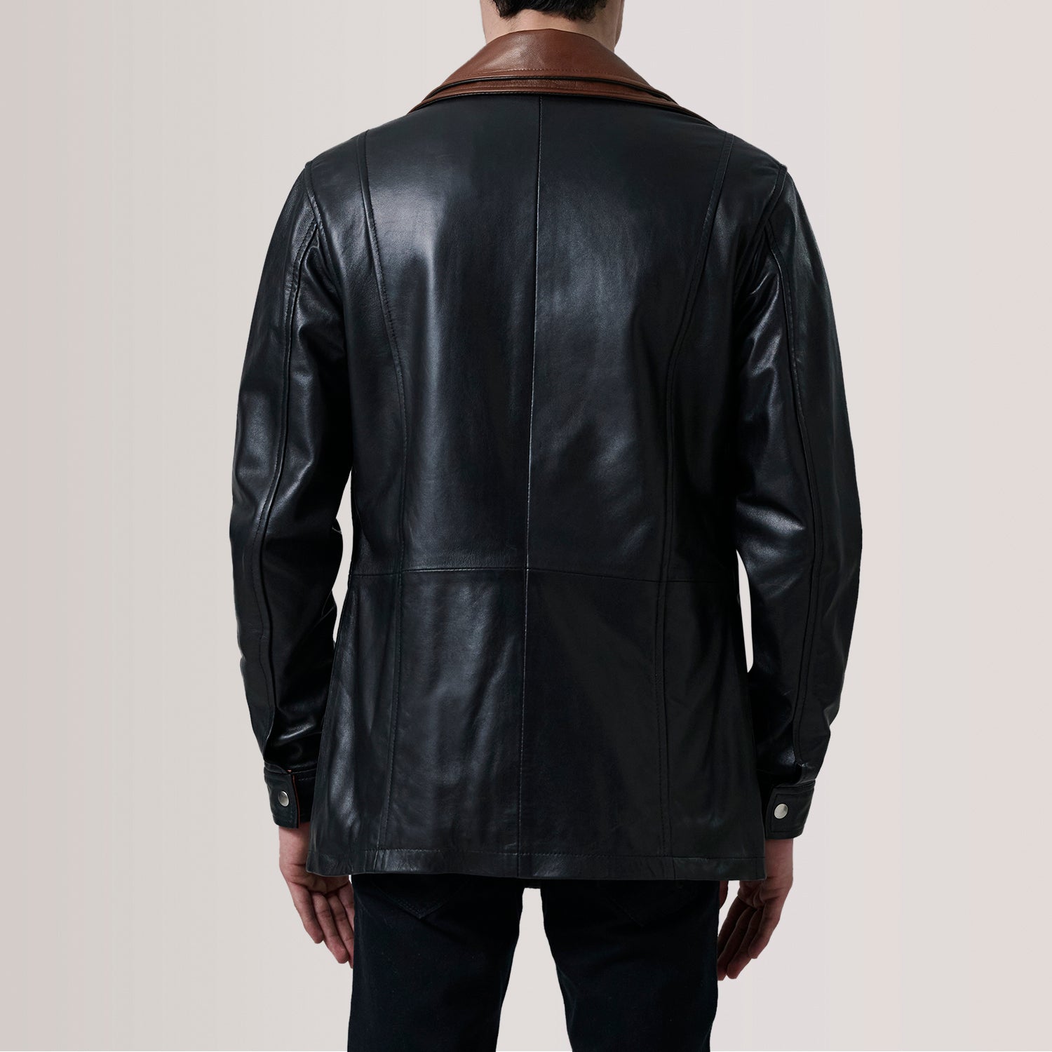 Men's Leather Coat