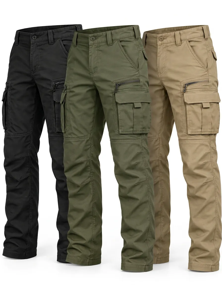 Outdoor Ready Tactical Cargo Multi Pocket Men's Multi Pack Tactical Work Pants