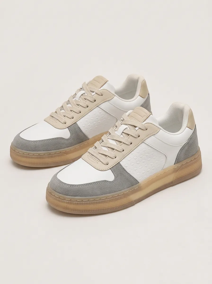Men's Sleek Casual Minimalist Suede Skate Shoes
