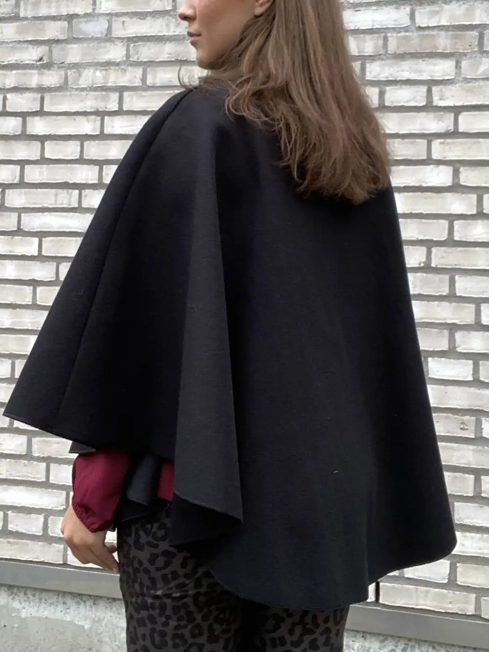 Wool Cape Coat