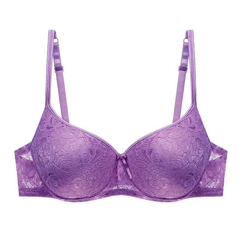 Back-Smoothing Lace Push-Up Bra