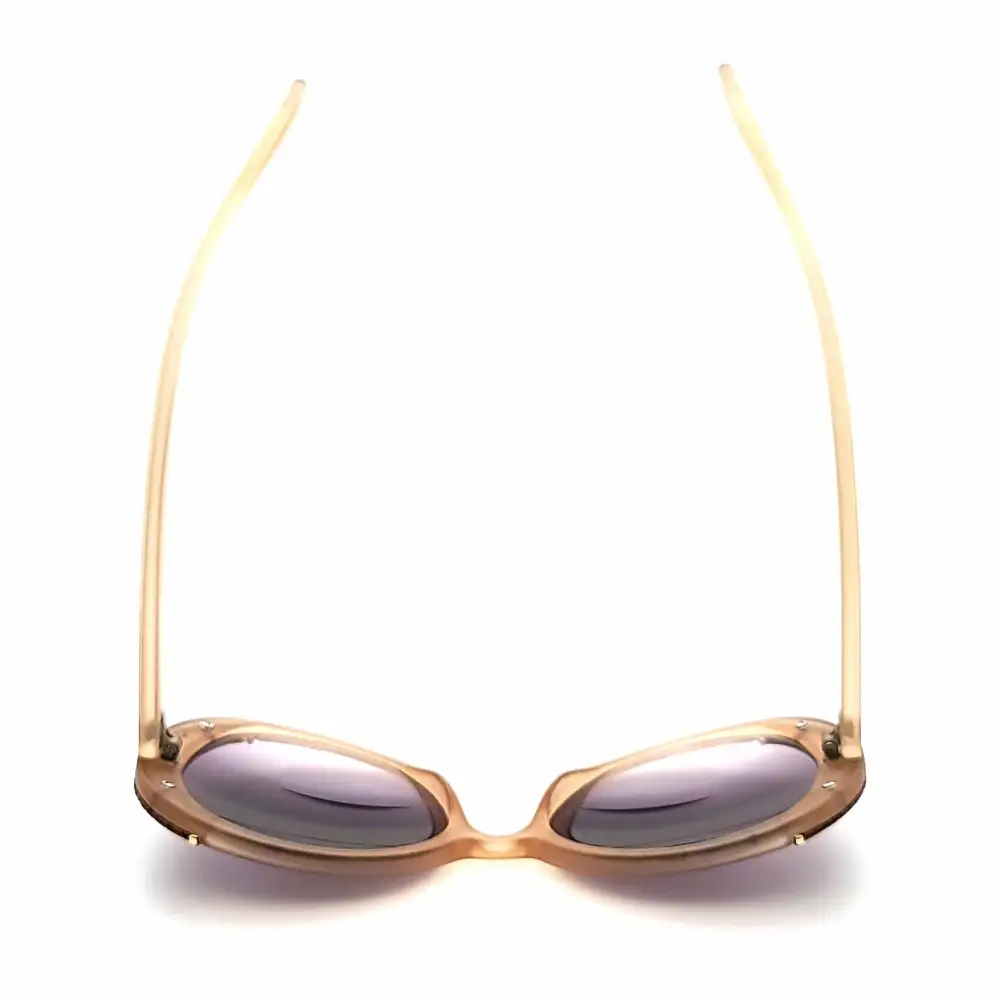 Women's Large Snake Print Round Bifocal Reading Sunglasses