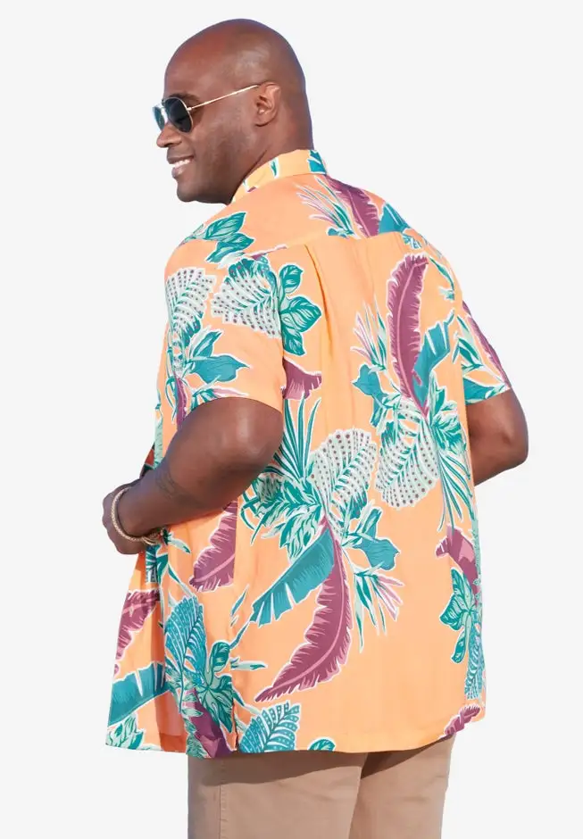 Printed Camp Shirt