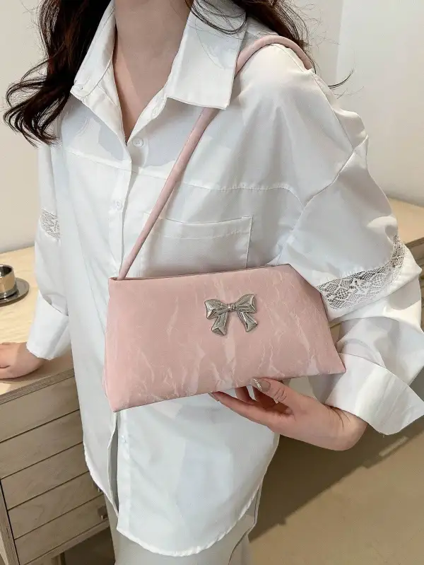 Bow Decoration Shoulder Bag