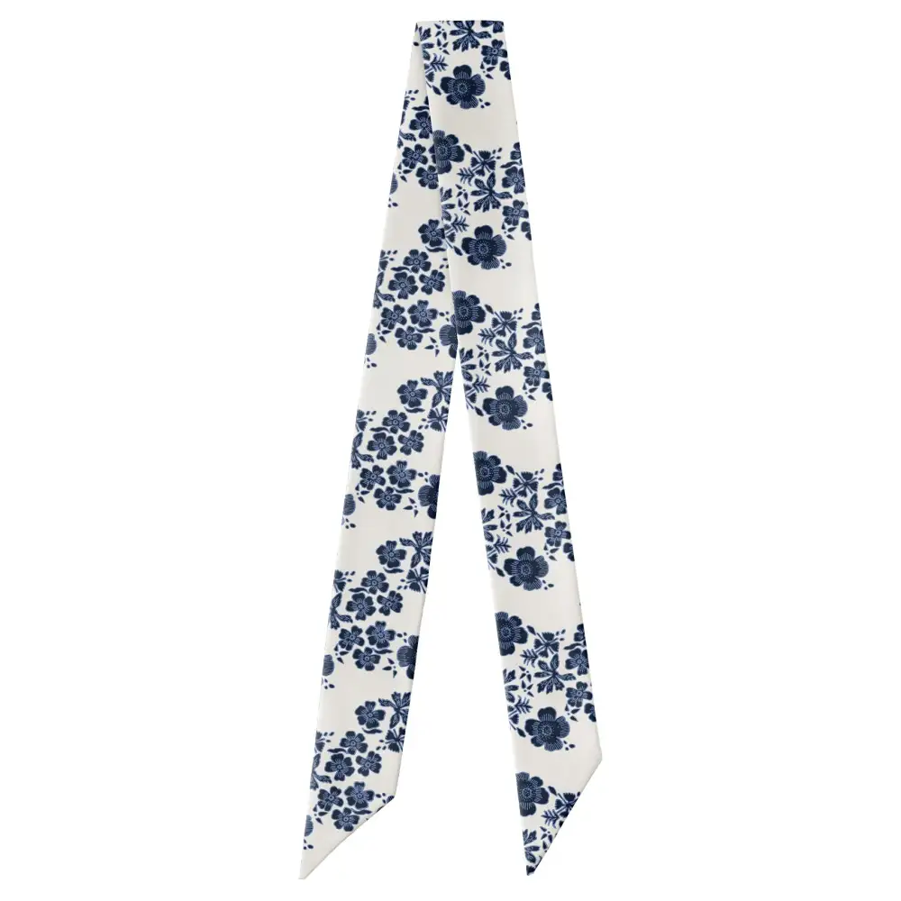 Zak Floral Pattern Hair Scarf
