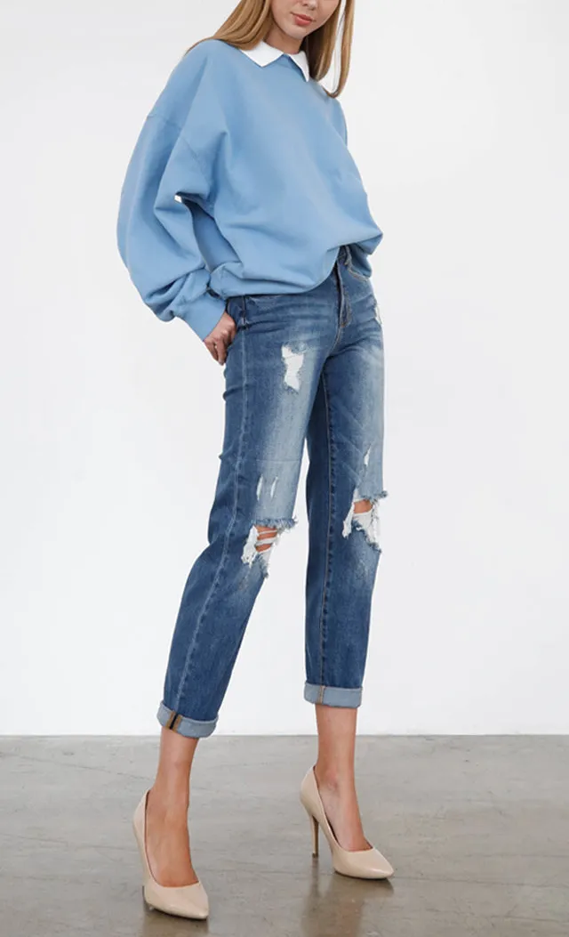 Everyday High Rise Girlfriend Jeans