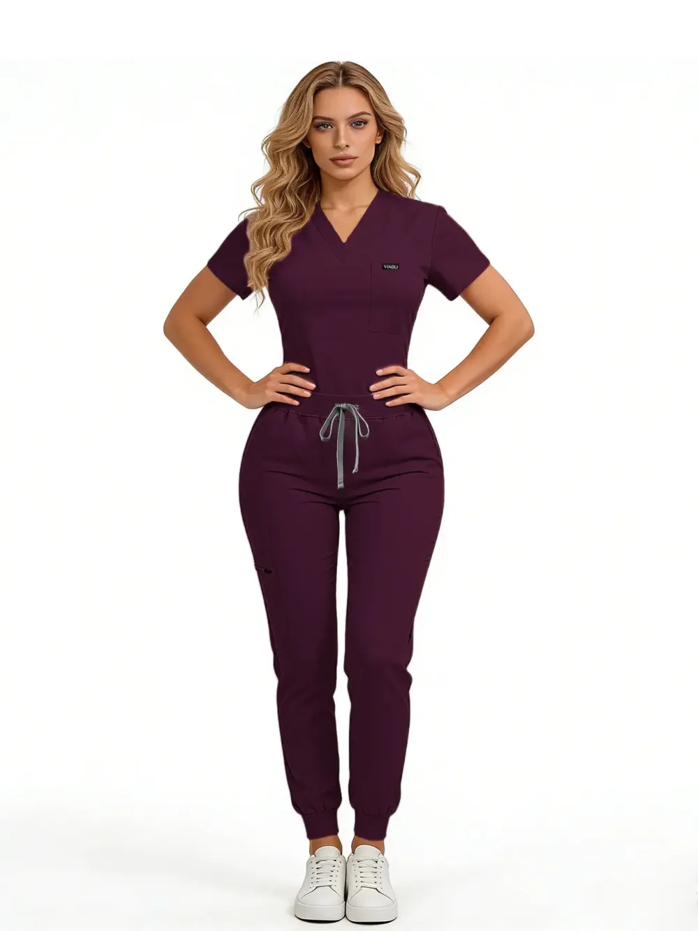 Women's Medical Scrubs Set