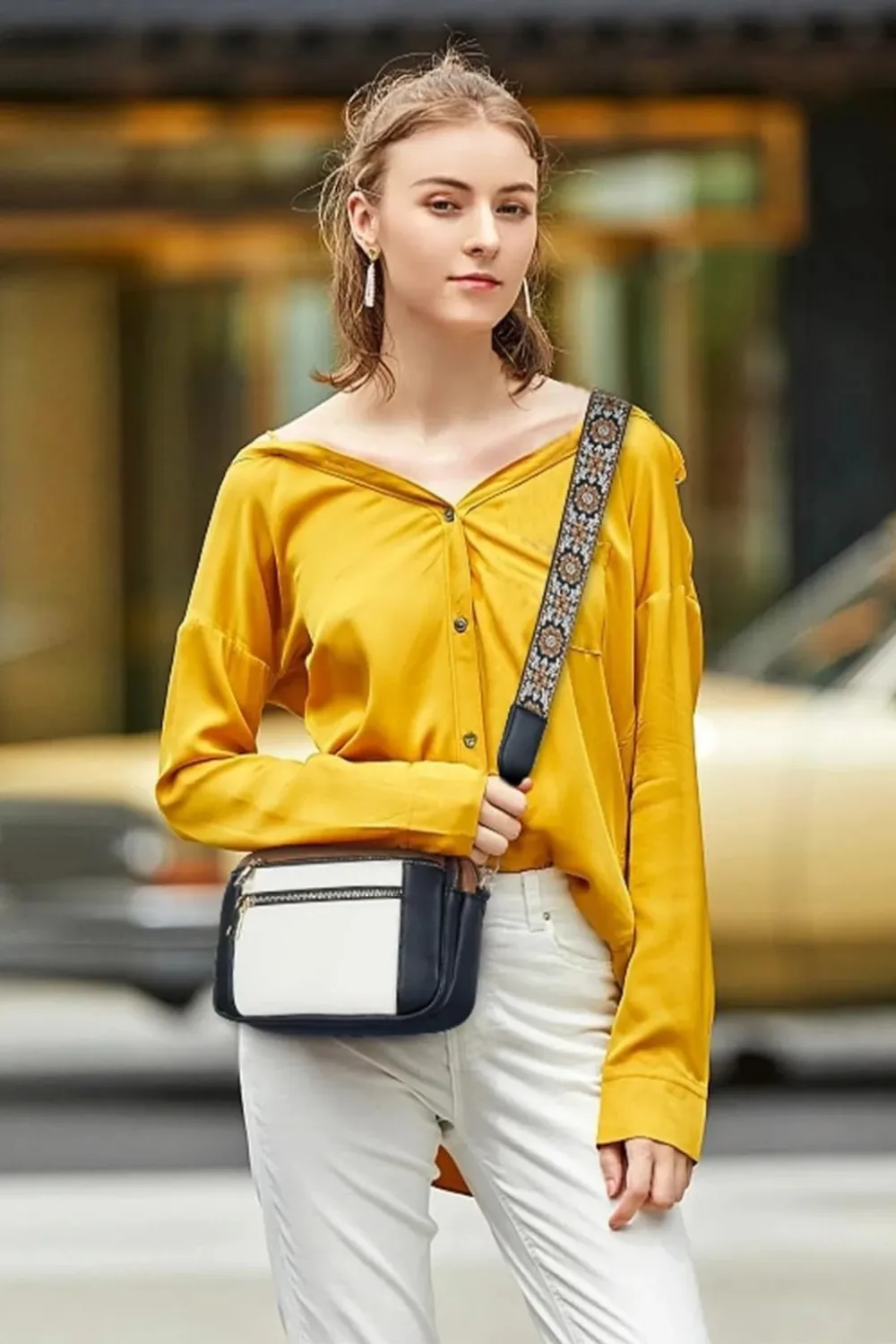 Leather Shoulder Bag