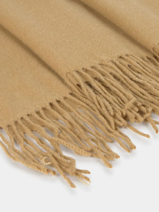 Camel Tassel Classic Scarf