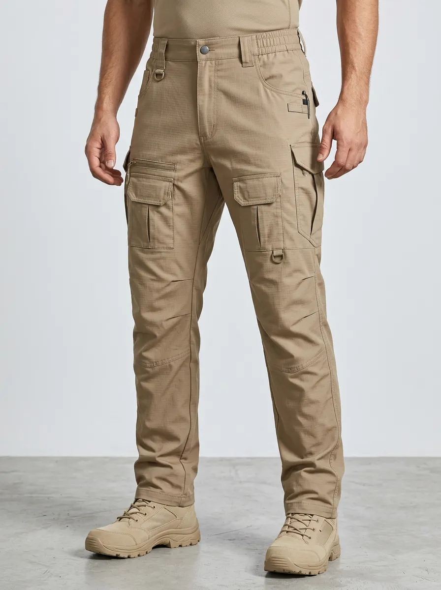 Men's Outdoor Cargo Multi-Pocket Cargo Pants