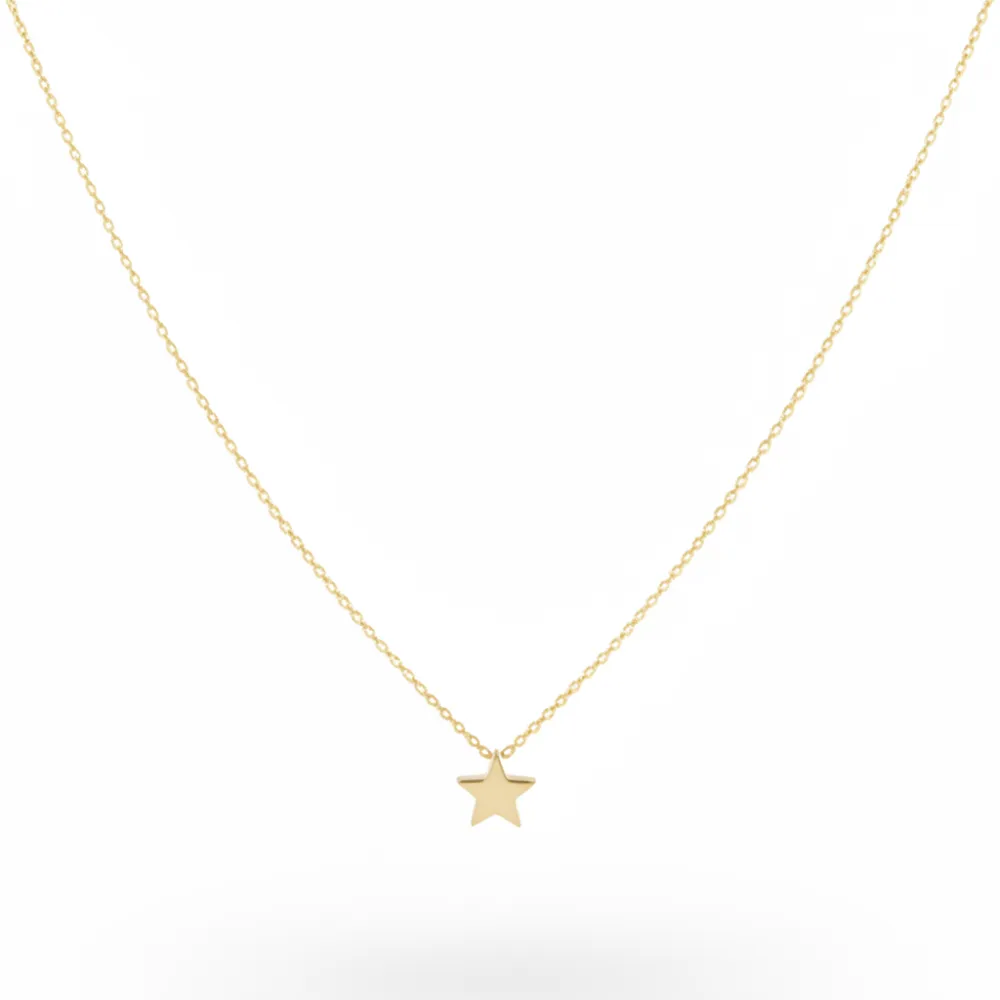 Dainty Minimalist Star Necklace
