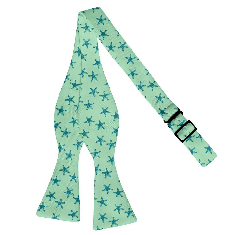 Starfish Pattern Bow Tie