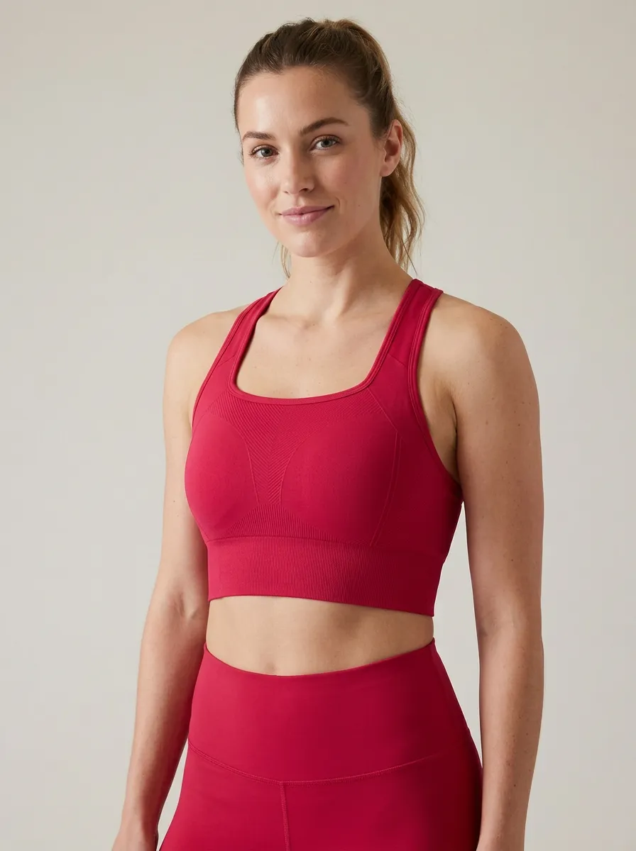 Women's Printed Seamless Yoga Tank Style Bra